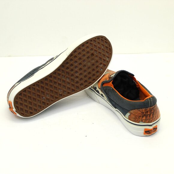 Vans Koi Orange Fish Slip On Limited Edition SZ Men\'s 5 Women\'s 6.5 Unisex Rare main image 7